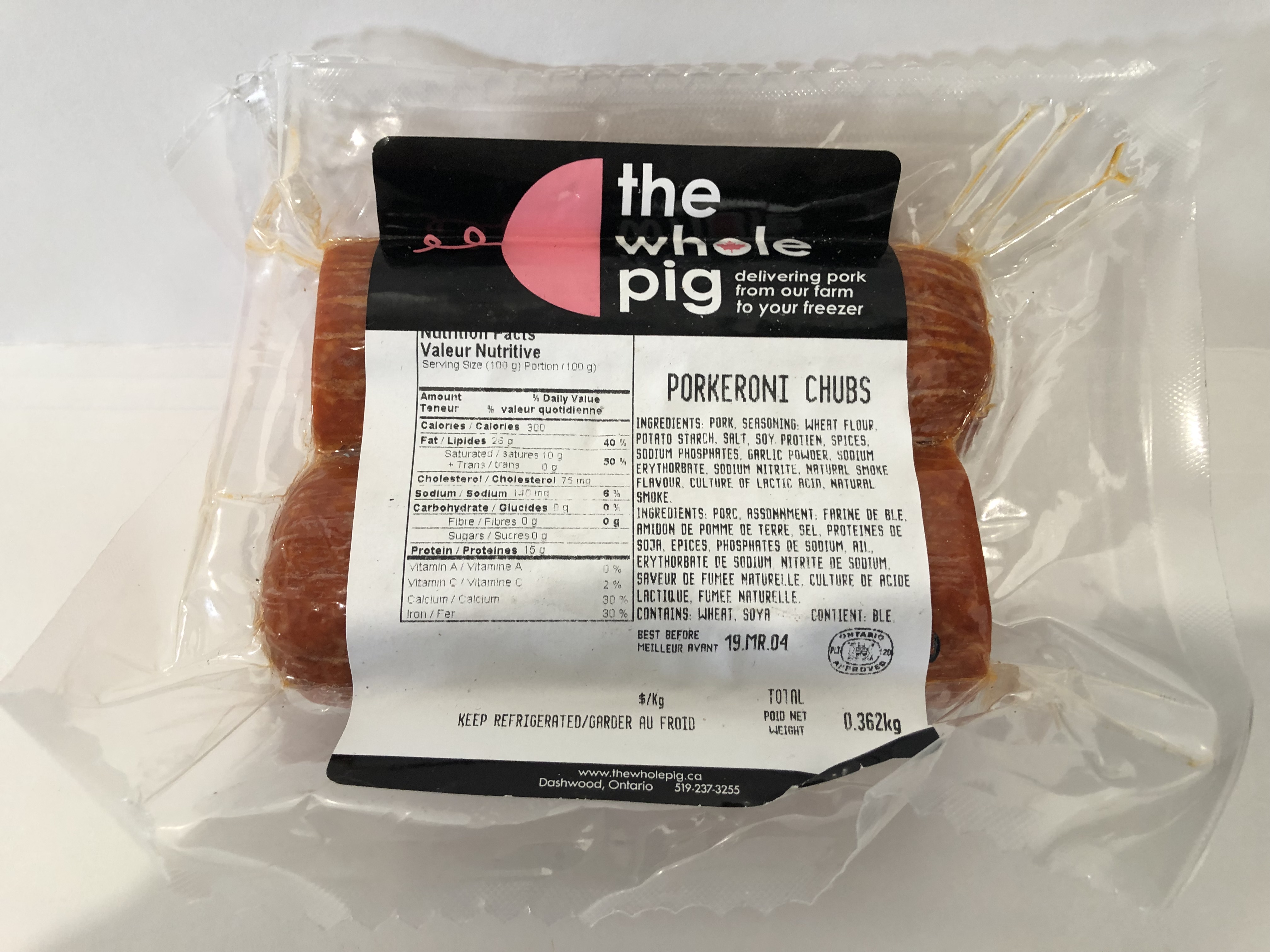 Porkeronni (Pork Pepperoni) The Whole Pig