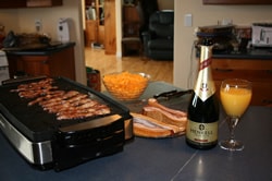Bacon Cooked Bacon Cooked